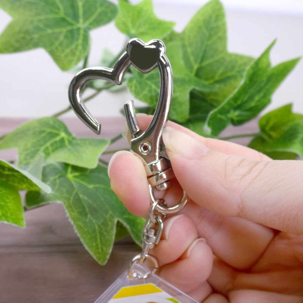 専用　ナスカン 人気　回転式 ハート他ゴールド 240個 丸カン付　キーホルダー Amazon.co.jp: 「キ06」 20個入 キーホルダー パーツ ハート